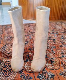 Stivali camoscio donna
