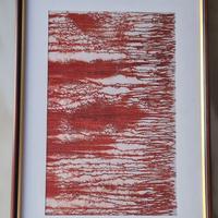 Cornice legno marrone scuro 