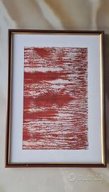 Cornice legno marrone scuro 