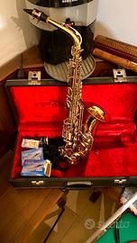Sax contralto  Borgani anni 80 chiavi argentate