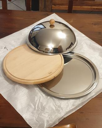 vassoio rotondo con tagliere AMC 