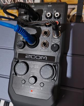 interfaccia audio zoom u-24