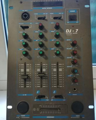 GBC Mixer Master DJ - 7 Multicanale Consolle