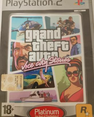 GTA Vice City Stories Platinum (PS2)