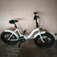 bicicletta pieghevole fat bike