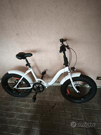 bicicletta pieghevole fat bike