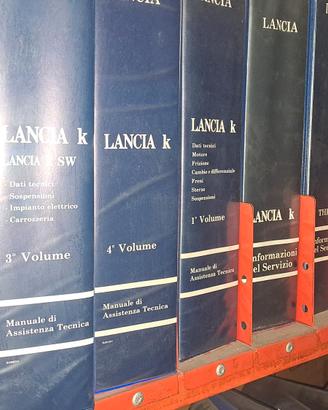 lancia, manuali tecnici officina Lancia