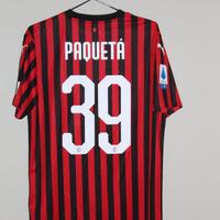 Maglia Milan PREPARATA per Paquetà, stagione 19/20