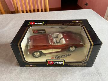 Chevrolet corvette 1957 burago 1:18