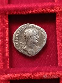 moneta romana denario imperatore Adriano 
