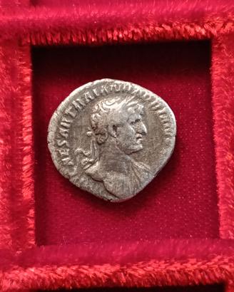 moneta romana denario imperatore Adriano 