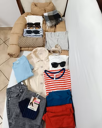 lotto stock abbigliamento  accessori donna kg 3,2