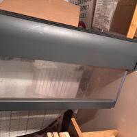 Tenda trasparente in pvc motorizzata