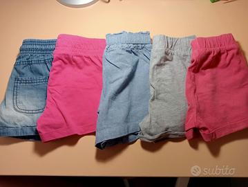 Lotto vestiti estivi bimba 2-4 anni