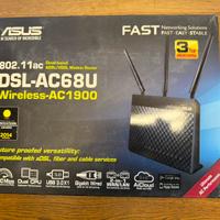 Model Router DSL / FTTH ASUS DSL-AC68U