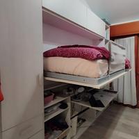 PARETE LETTO A SCOMPARSA CON SCRIVANIA