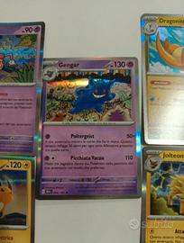 Lotto holo rare Pokemon 151 Gengar 94/165 italiano
