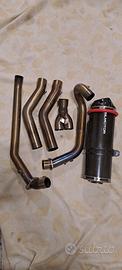 scarico singolo Ducati Hypermotard