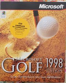 Microsoft Golf 1998 Edition per PC, vintage 1998