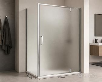 Box doccia angolare 110x90 cm NUOVO