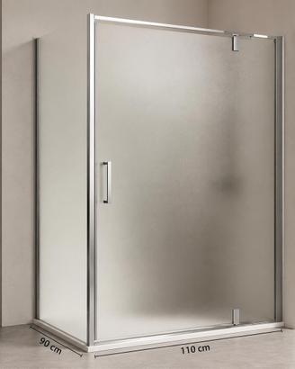 Box doccia angolare 110x90 cm NUOVO
