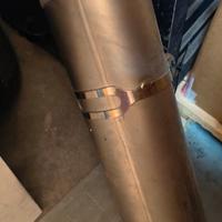 Marmitta terminale scarico Honda CBR 954 originale