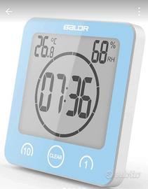 Orologio digitale LCD impermeabile