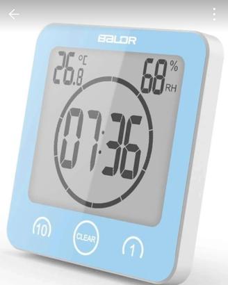 Orologio digitale LCD impermeabile