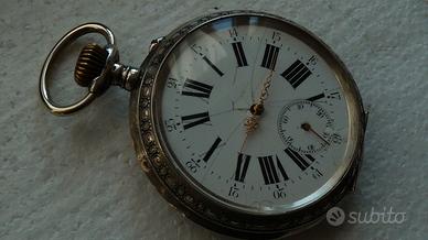 Orologio da carrozza-da viaggio mm 78 originale