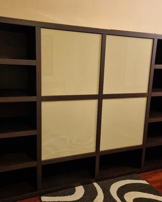 mobile scaffale legno massello libreria
