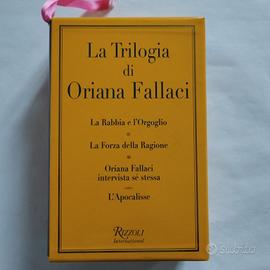 La trilogia di Oriana Fallaci,3 libri 