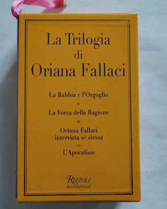 La trilogia di Oriana Fallaci,3 libri 