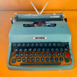 Olivetti Lettera 32 funzionante, borsa e accessori
