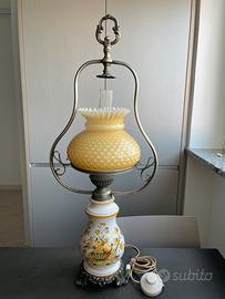 Lampada da tavolo in porcellana anni ‘50
