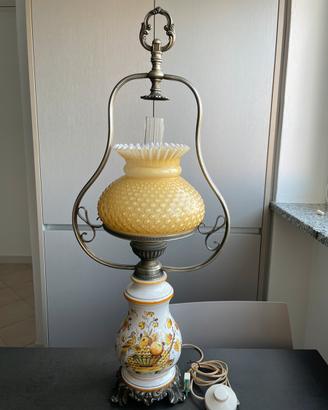 Lampada da tavolo in porcellana anni ‘50