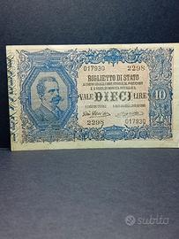 10 Lire del 1915 Rara Bello in BB+ al Superiore 