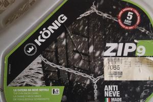 CATENE DA NEVE KONIG ZIP 9 O65 PER R.14 R.15 R.16