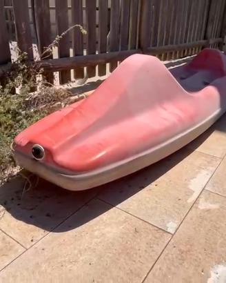 canoa in vetroresina 2 posti
