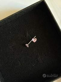 Orecchini cuoricini rosa