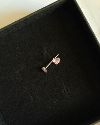 Orecchini cuoricini rosa
