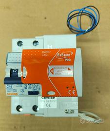 GEWISS GWD4202 + GW90967 Differenziale + Restart