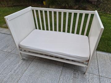 Lettino Ikea Sundvik bianco 60x120