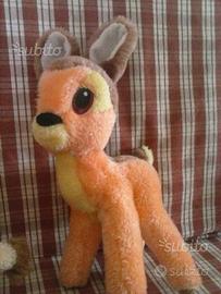 Peluche disney bambi e dumbo