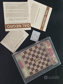 Scacchi dama magnetica Dal Negro vintage