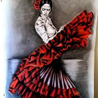 Danzatrice di Flamenco