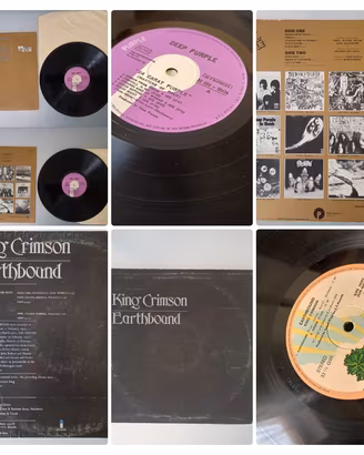 King Crimson Earthbound LP Robert Fripp Deep Purpl