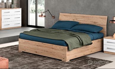LETTO: Giroletto in legno +Rete + Materasso 