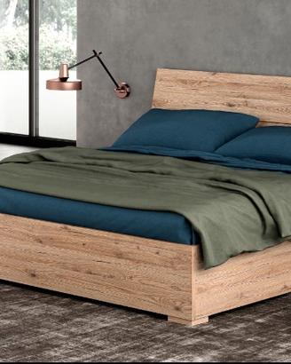 LETTO: Giroletto in legno +Rete + Materasso 