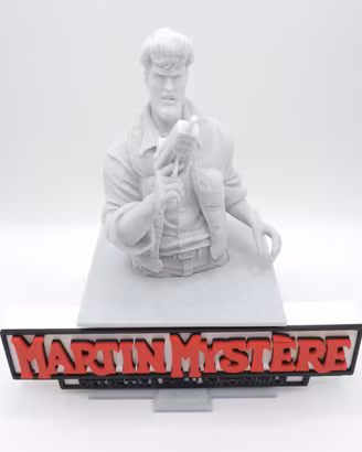 Martin Mystere Busto Fumetti Statua Busto Figures