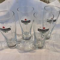 Set 4 boccali Heineken Uefa Champions League